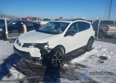 2015 Toyota Rav4 Limited from USA, damaged, VIN 2T3YFREV2FW161237